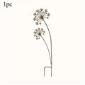 Metal Decorative Garden Stakes – Flower Patio & Planter Yard Outdoor Decor