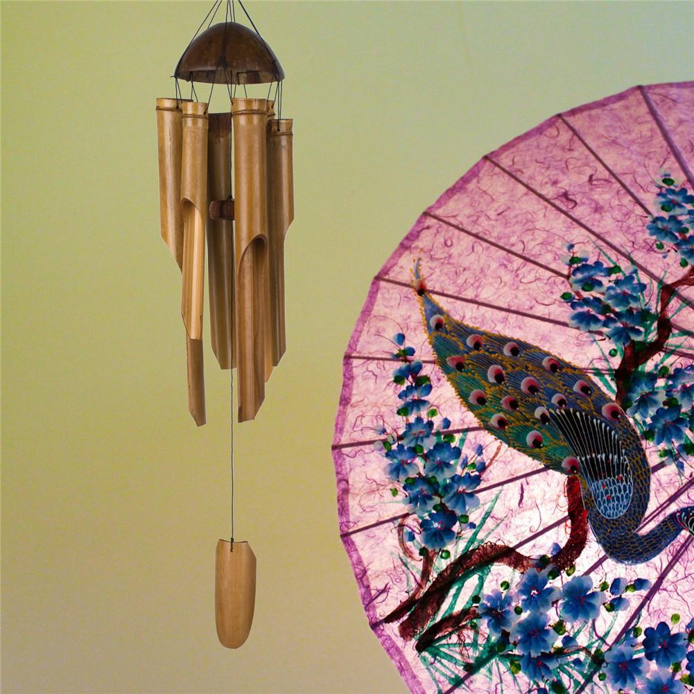 Handmade Bamboo Wind Chimes – Soothing Tones for Indoor & Outdoor Home Decor