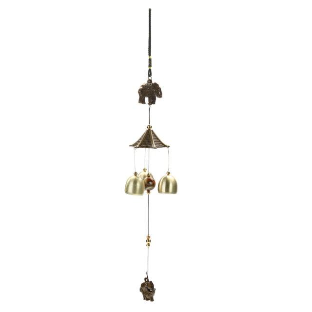 Carillon Copper Bell Wind Chimes – Outdoor Garden, Yard & Church Hanging Decor