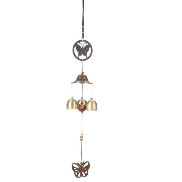 Carillon Copper Bell Wind Chimes – Outdoor Garden, Yard & Church Hanging Decor