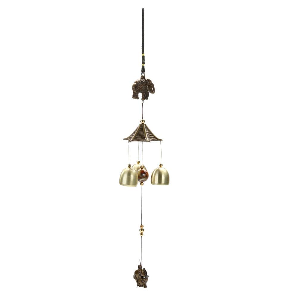 Carillon Copper Bell Wind Chimes – Outdoor Garden, Yard & Church Hanging Decor