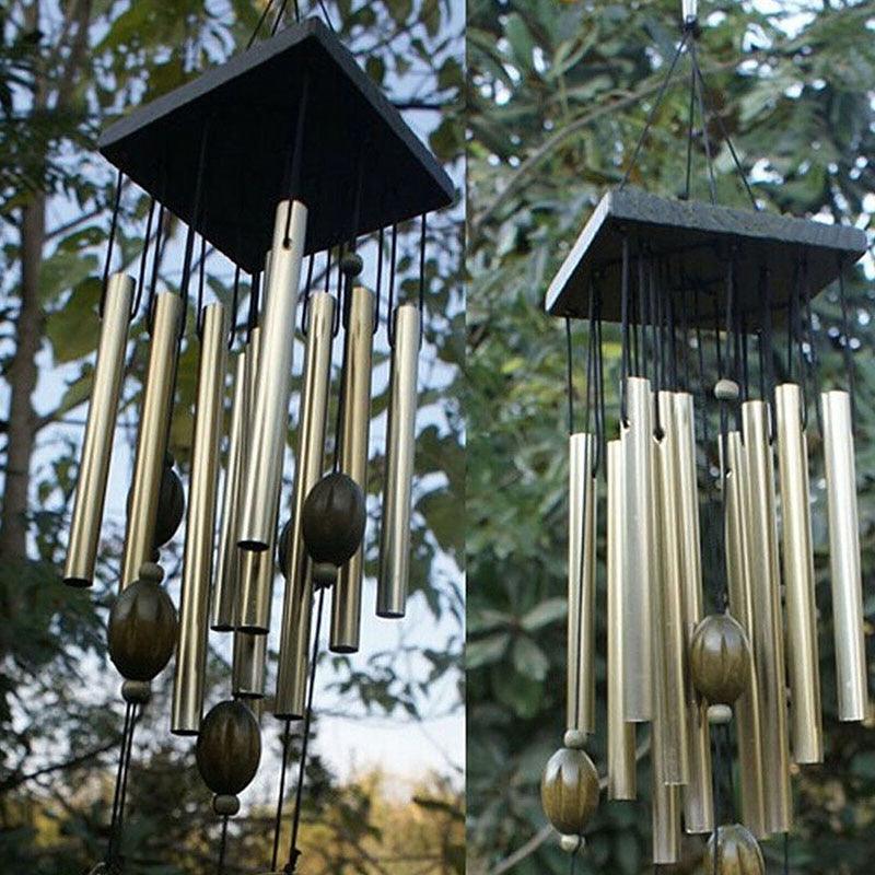 Copper Wind Chimes with Rust-Proof Metal Tubes – Outdoor Garden & Patio Decor