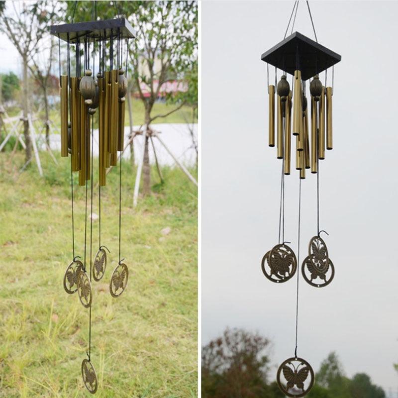 Copper Wind Chimes with Rust-Proof Metal Tubes – Outdoor Garden & Patio Decor