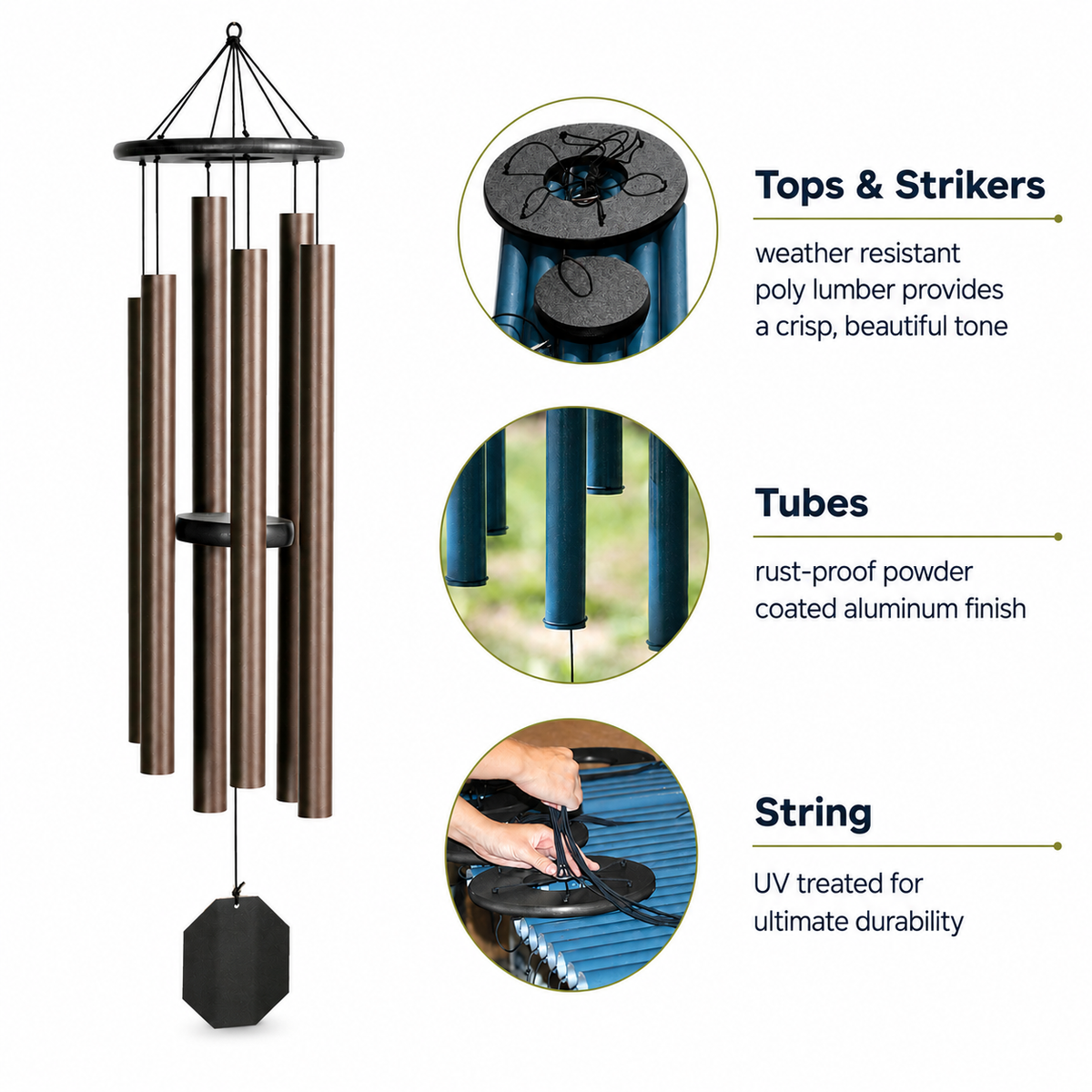 Garden Gate Chorus Series Wind Chimes